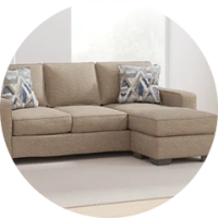 Stationary Sofa & Loveseat